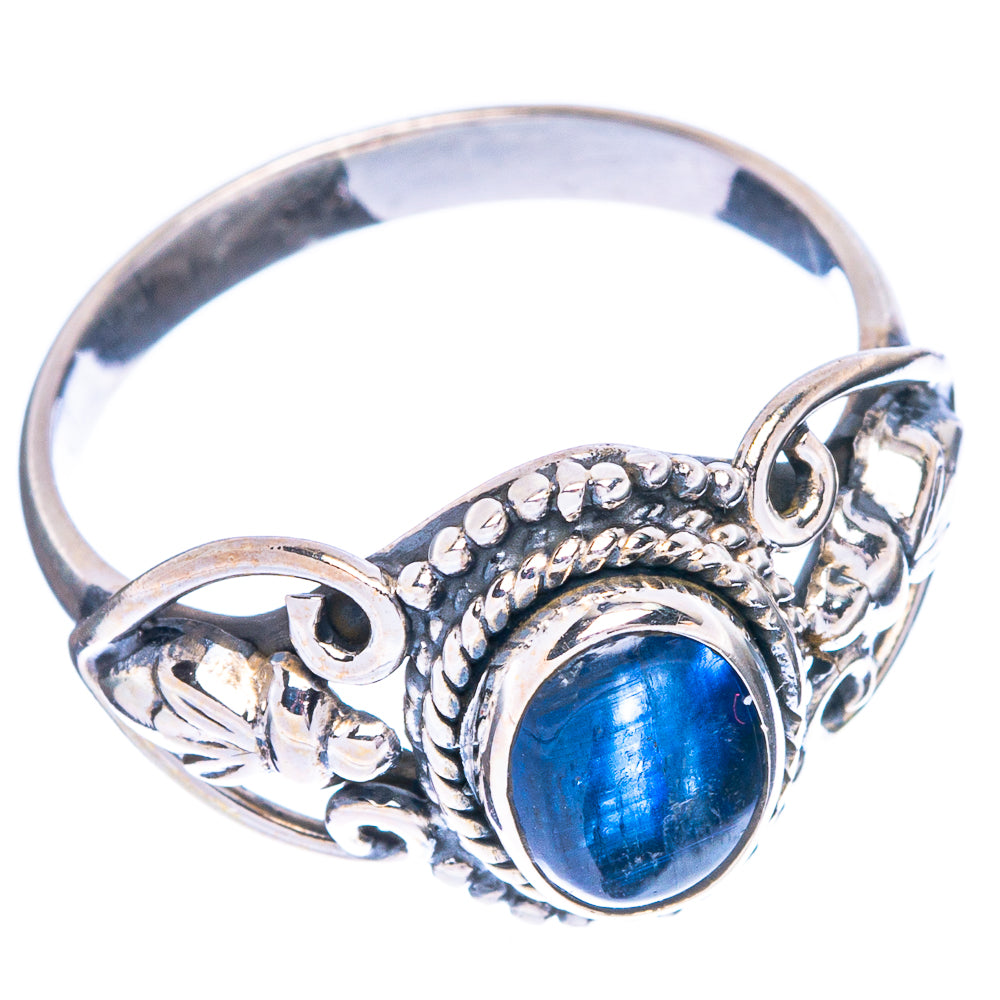 Kyanite Dainty Ring Size 8.25 (925 Sterling Silver) R147024