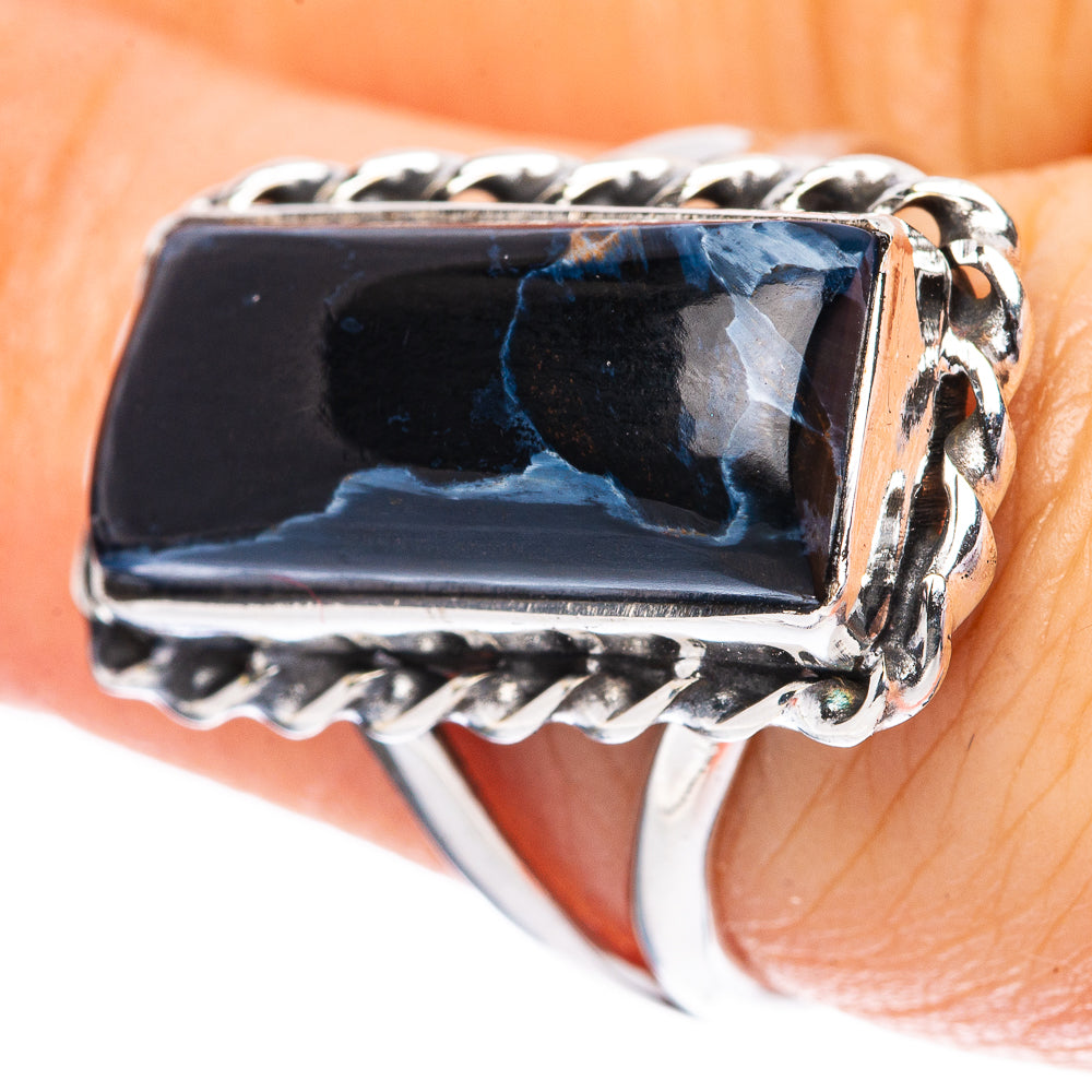 Rare Pietersite 925 Sterling Silver Ring Size 7 (925 Sterling Silver) R3929