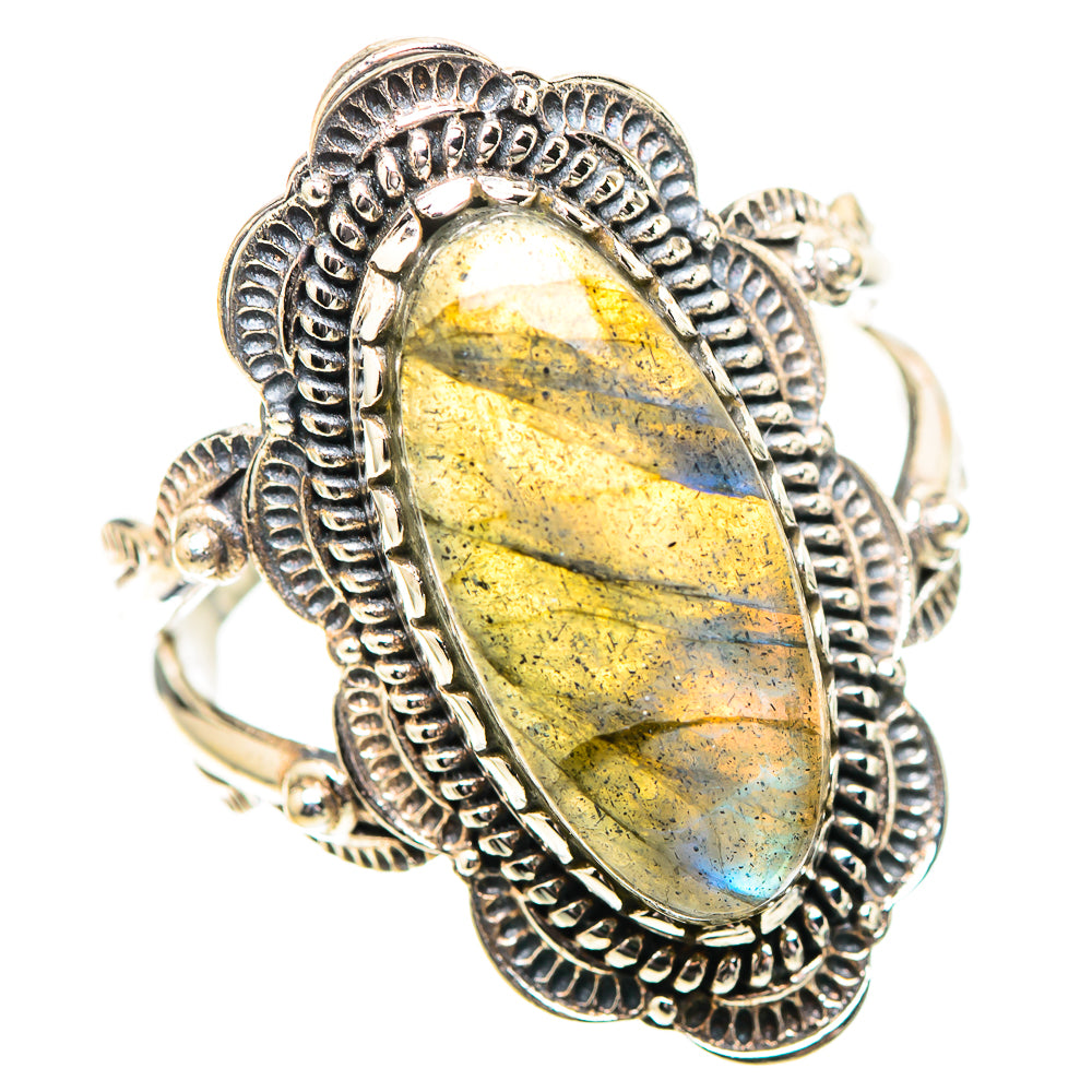 Labradorite 925 Sterling Silver Ring Size 9 (925 Sterling Silver) RING139554