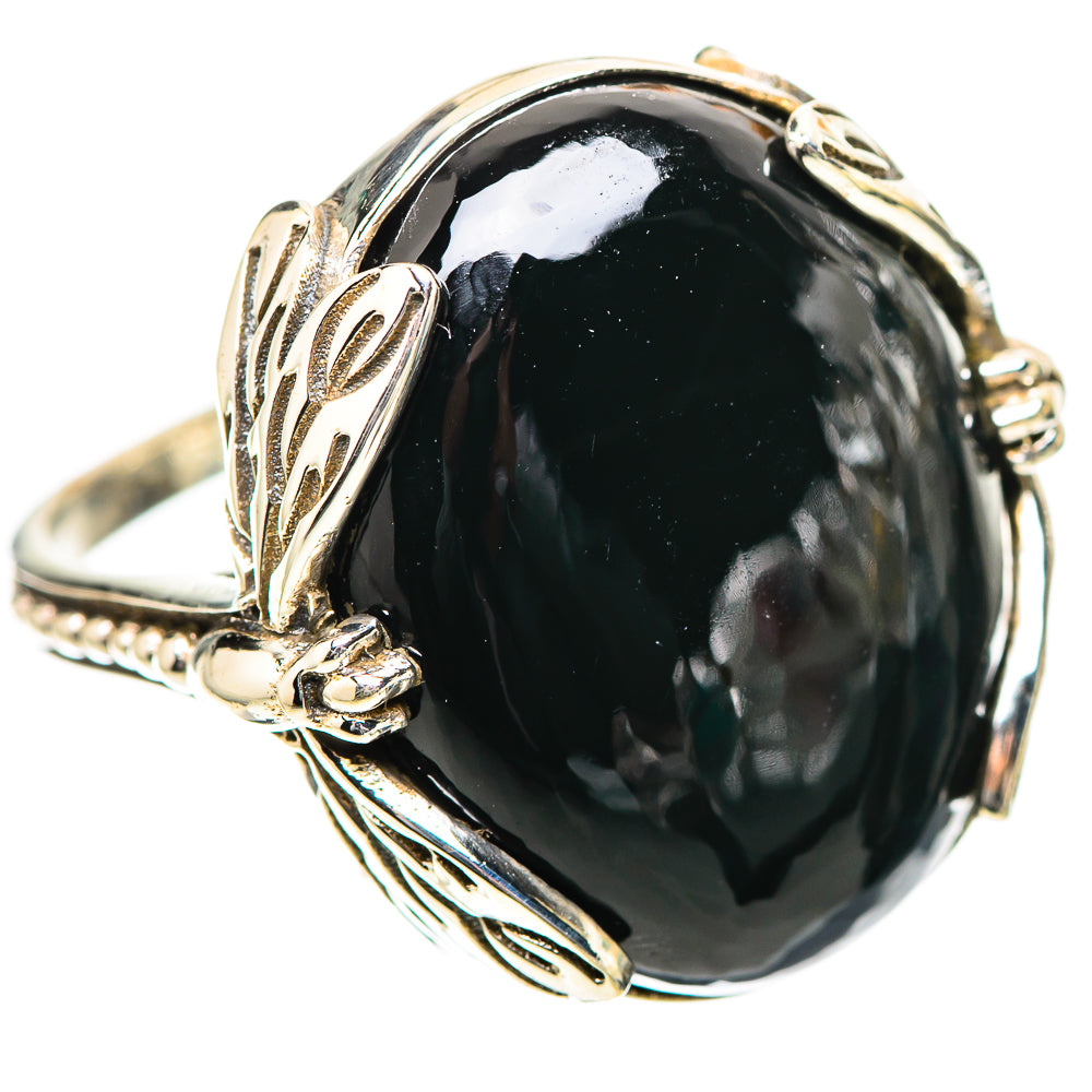 Black Onyx Ring Size 8 (925 Sterling Silver) RING139185