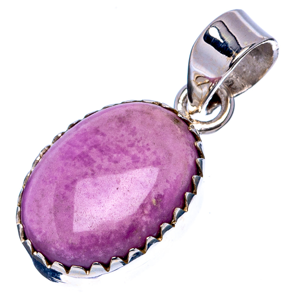 Phosphosiderite Pendant 1 1/8" (.925 Sterling Silver)
