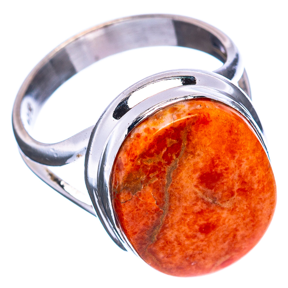 Sponge Coral Ring Size 5 (.925 Sterling Silver)
