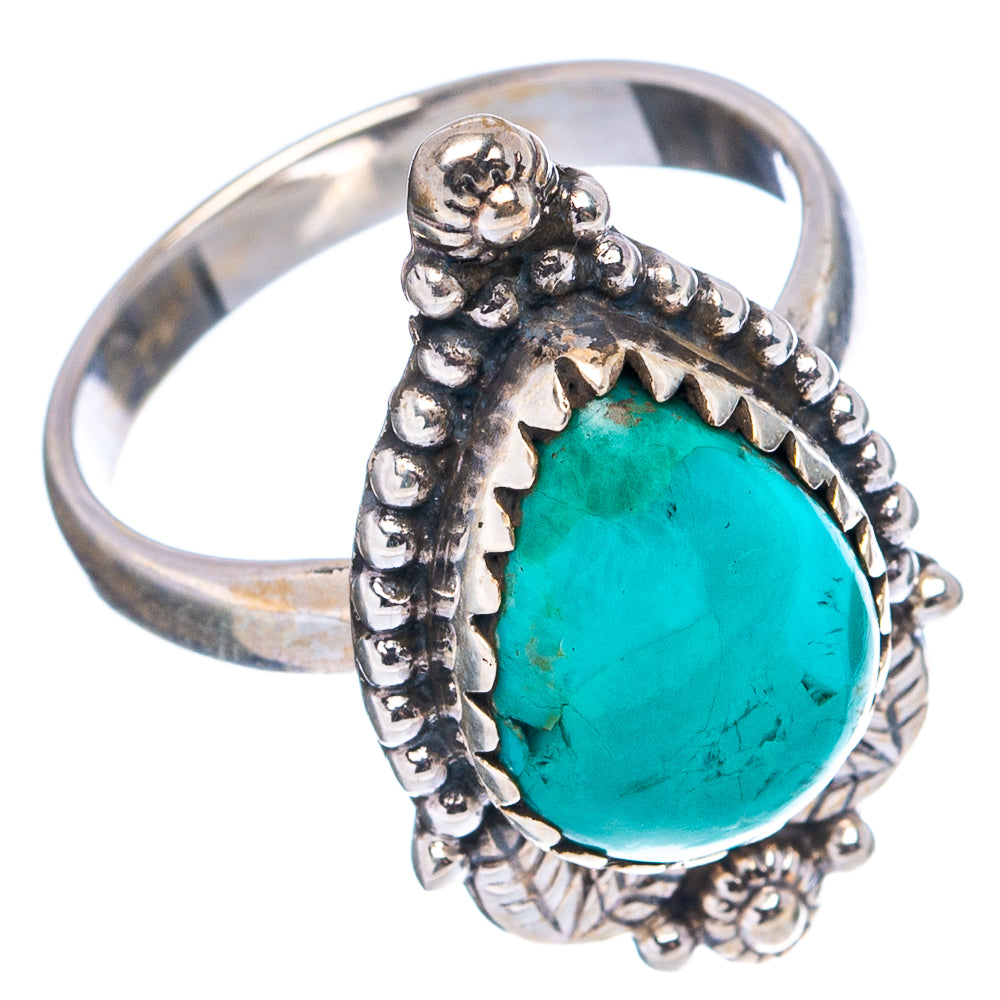 Mohave Turquoise Ring Size 7 (.925 Sterling Silver)