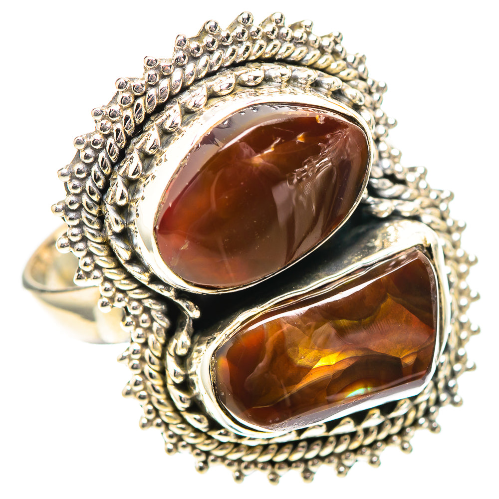 Mexican Fire Agate Ring Size 8.75 (925 Sterling Silver) RING138959