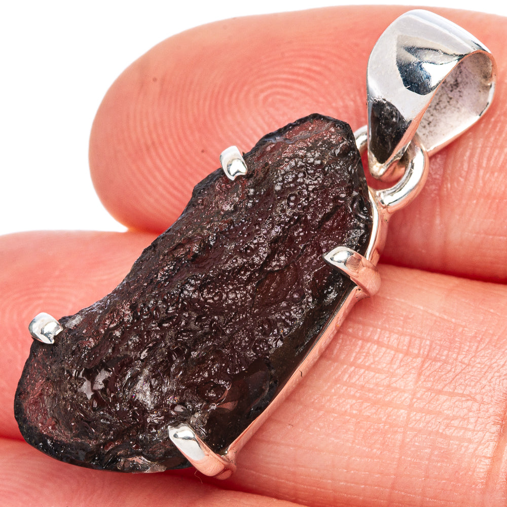 Rare Agni Manitite Pendant 1 3/8" (925 Sterling Silver) P41597