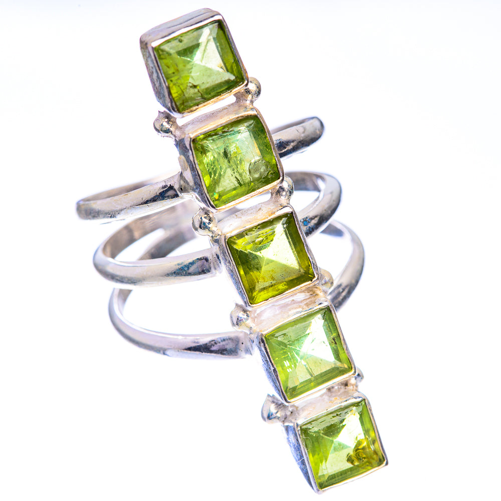 Large Peridot Ring Size 8.75 (925 Sterling Silver) RING143345