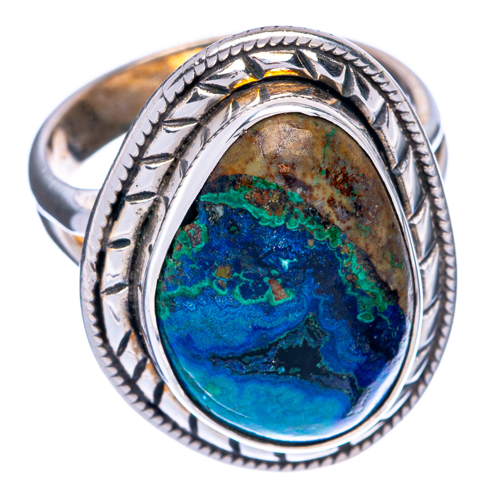 Chrysocolla Ring Size 7 (925 Sterling Silver) R145337