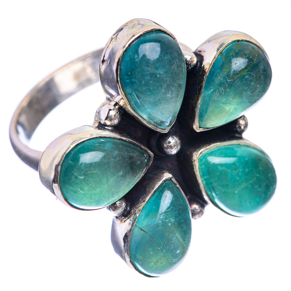 Blue Fluorite Ring Size 8 (925 Sterling Silver) RING143387
