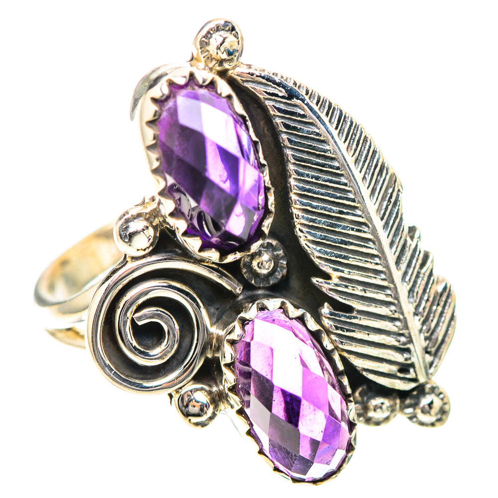 Amethyst 925 Sterling Silver Ring Size 6.5 (925 Sterling Silver) RING139374