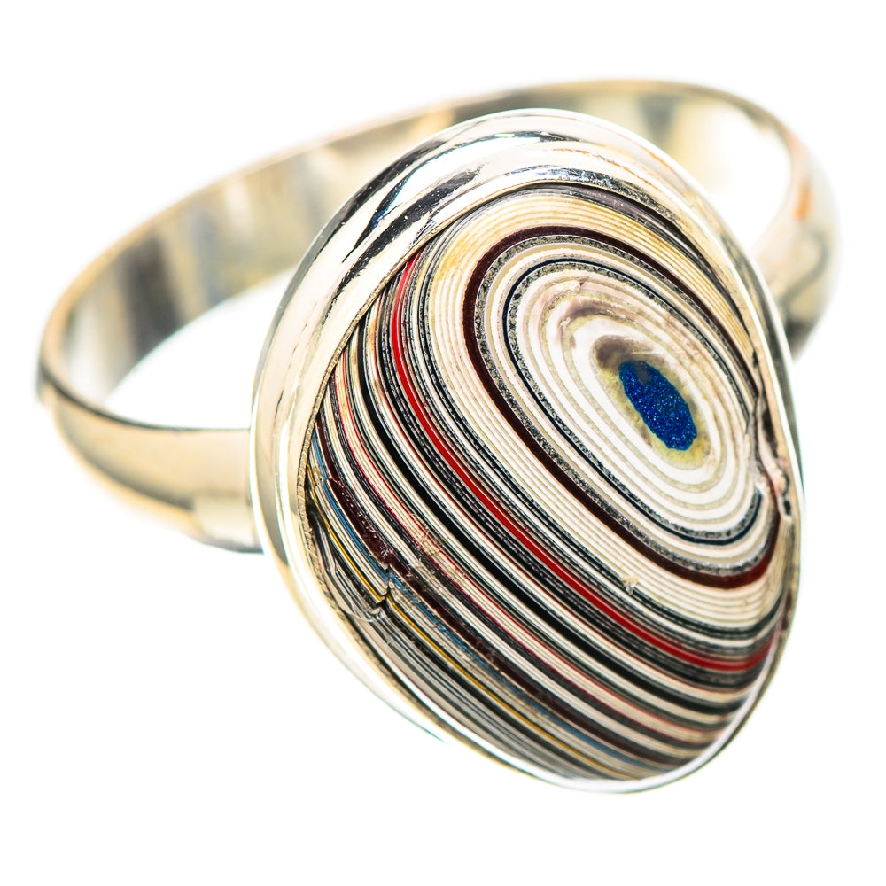Fordite Ring Size 10.5 (925 Sterling Silver) RING139005