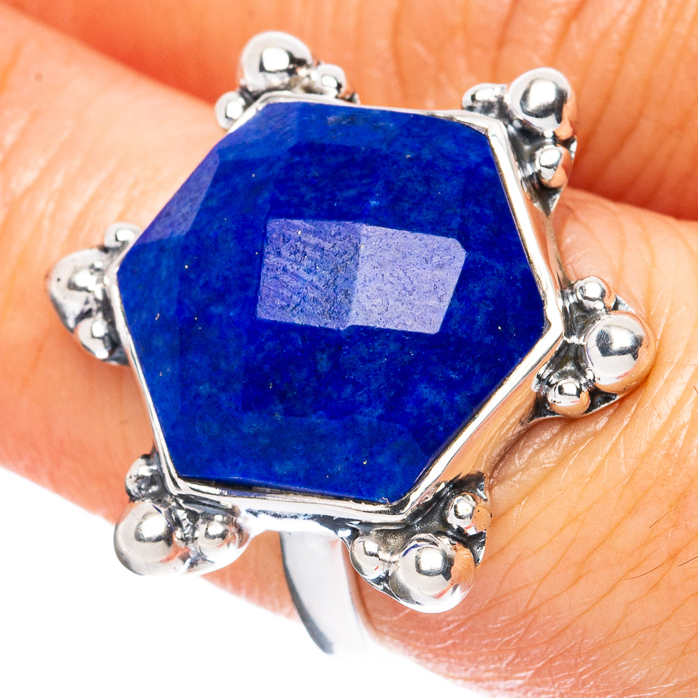 Premium Lapis Lazuli 925 Sterling Silver Ring Size 6.5 Ana Co R3560