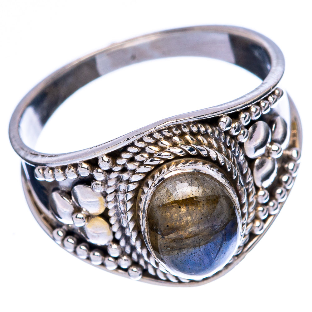 Labradorite Ring Size 6.75 (925 Sterling Silver) R146137