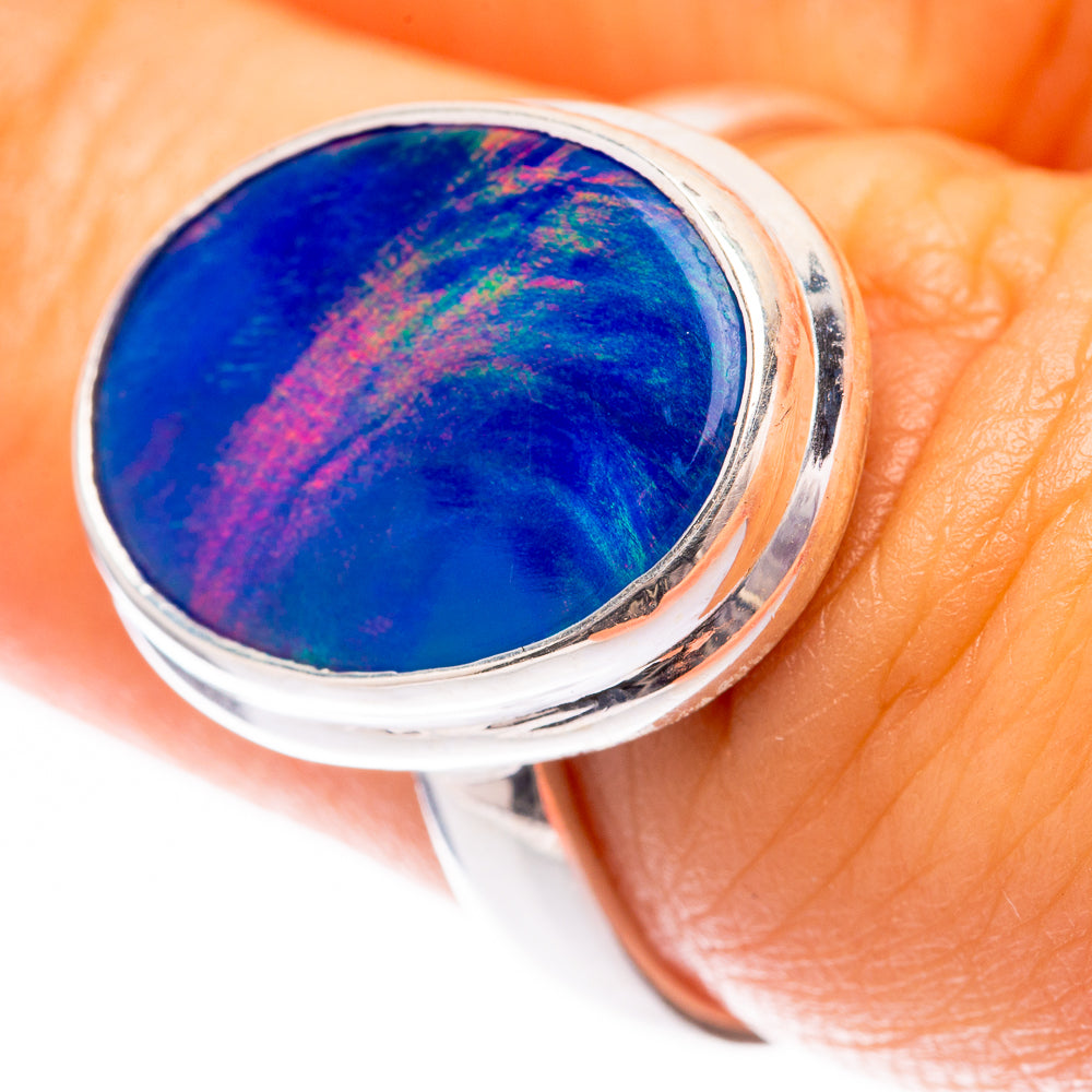 Aura Opal Ring Size 7 (925 Sterling Silver) R140619