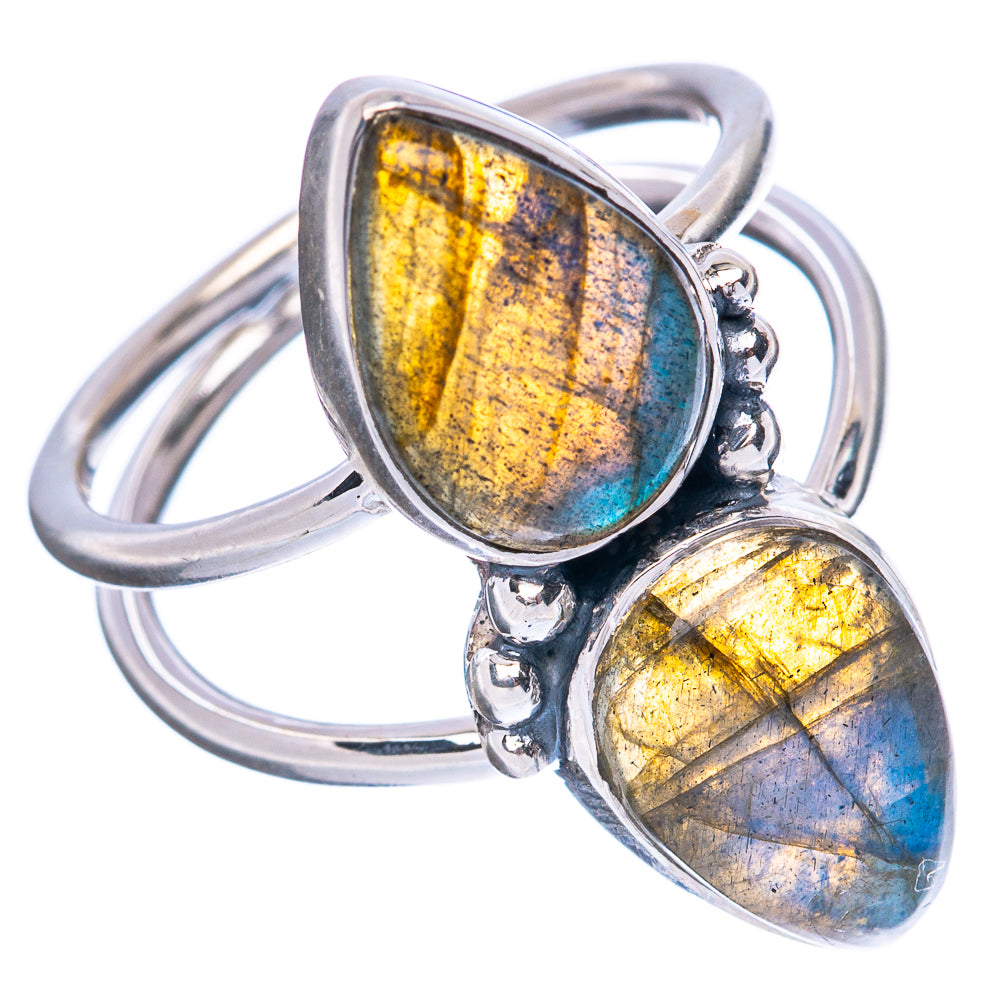 Premium Labradorite 925 Sterling Silver Ring Size 7 Ana Co R3619