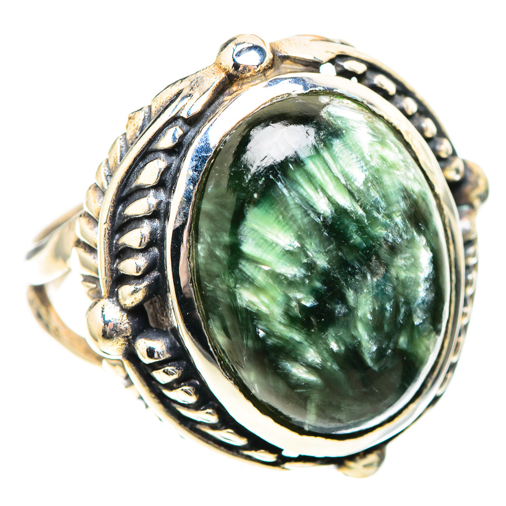 Seraphinite 925 Sterling Silver Ring Size 7 (925 Sterling Silver) RING139603
