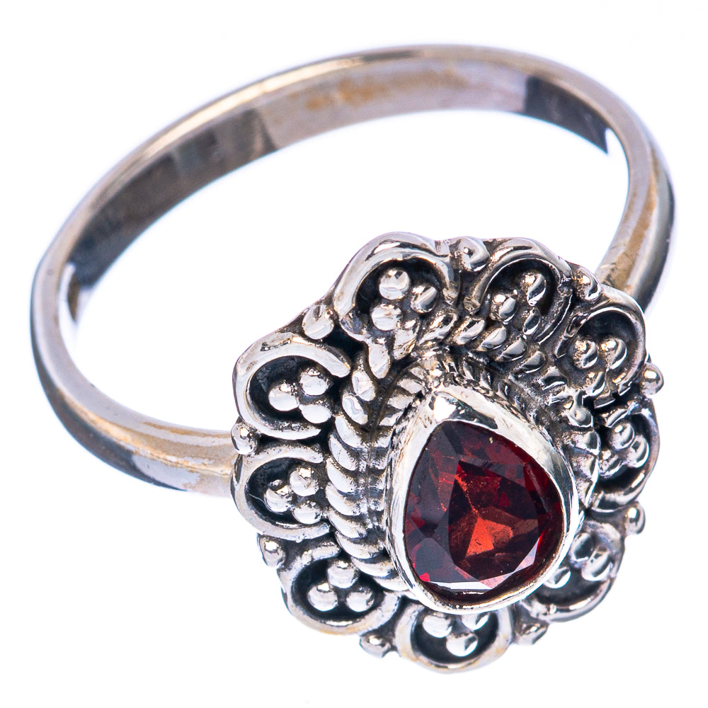 Value Garnet Ring Size 6.75 (925 Sterling Silver) R3075