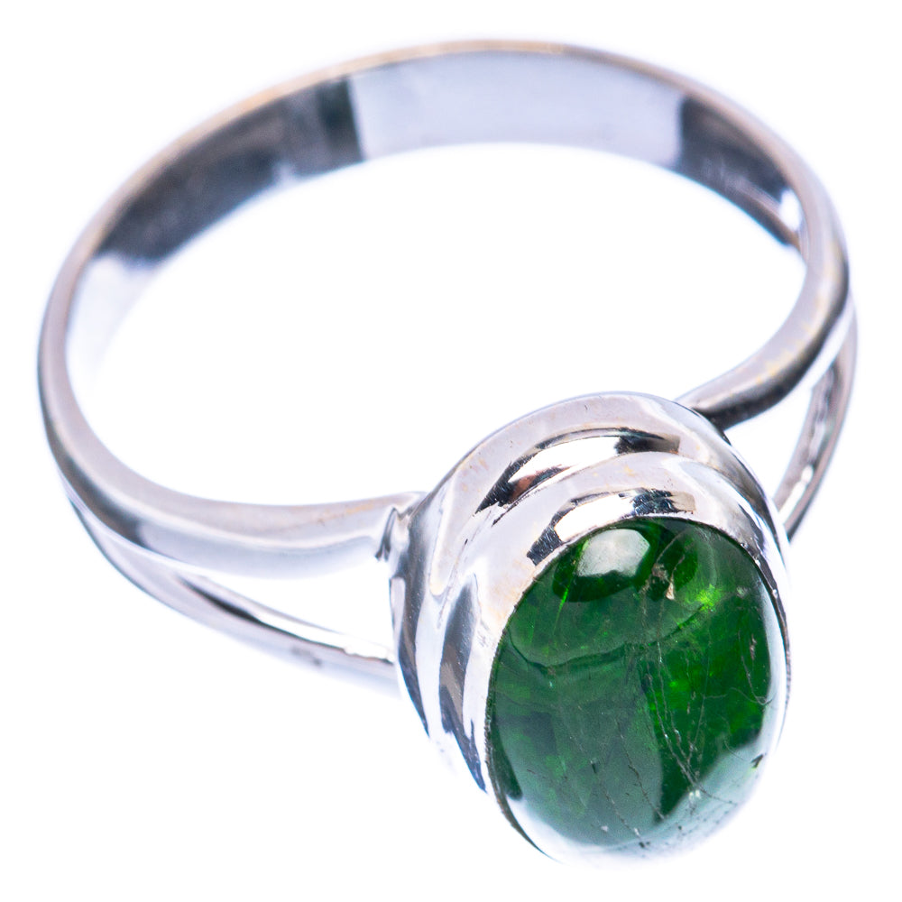 Rare Chrome Diopside Ring Size 8.25 (925 Sterling Silver) R2081