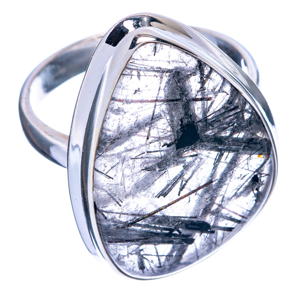 Tourmalinated Quartz Ring Size 9 (925 Sterling Silver) R144430