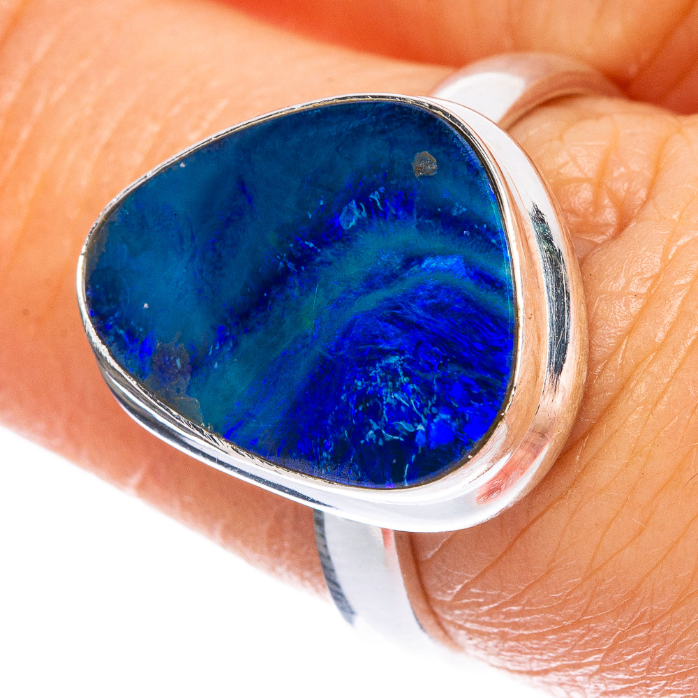 Rare Doublet Opal Ring Size 7 (925 Sterling Silver) R1124