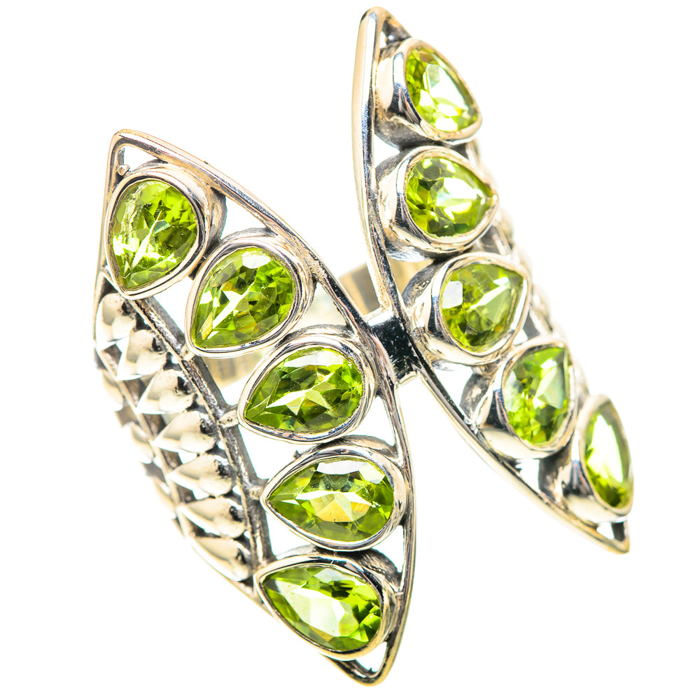 Large Peridot Ring Size 9.75 (925 Sterling Silver) RING139291