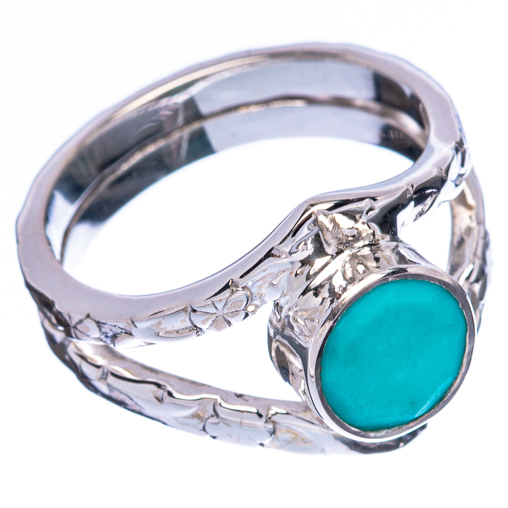 Asc Premium Sleeping Beauty Turquoise Ring Size 5.75 (925 Sterling Silver) R3507