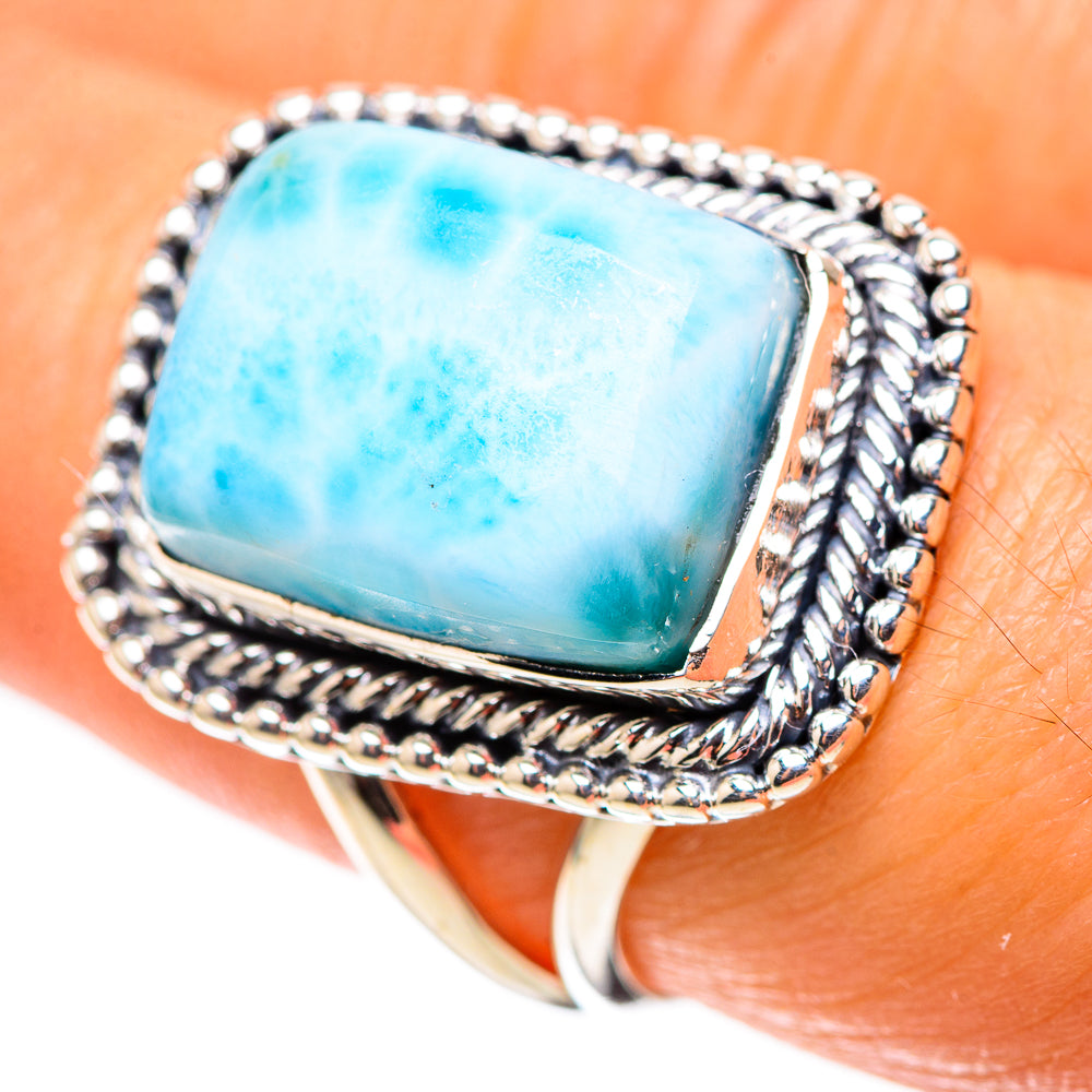 Larimar Ring Size 8 (925 Sterling Silver) RING138317