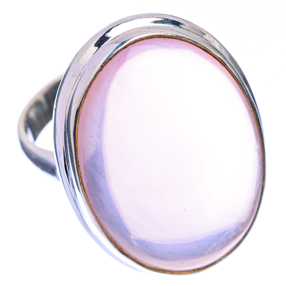 Rose Quartz Ring Size 9 (925 Sterling Silver) R141312