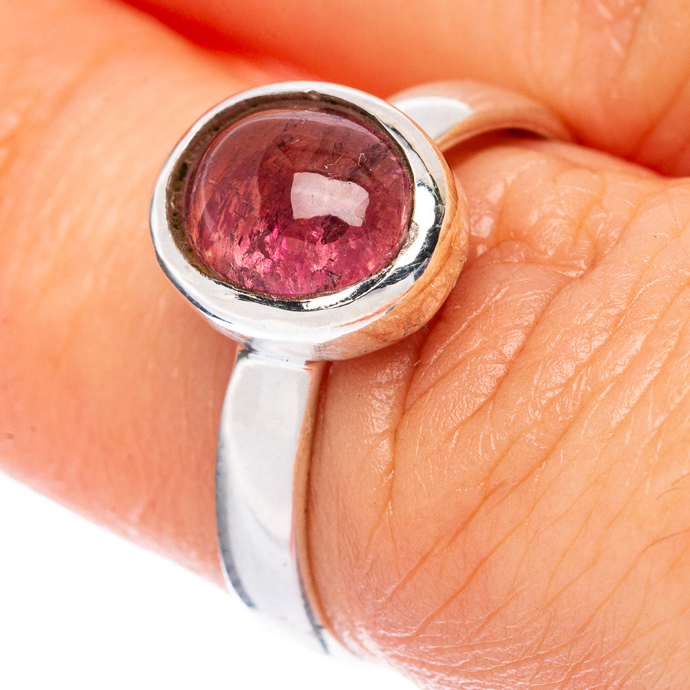 Value Pink Tourmaline Ring Size 7 (925 Sterling Silver) R3266