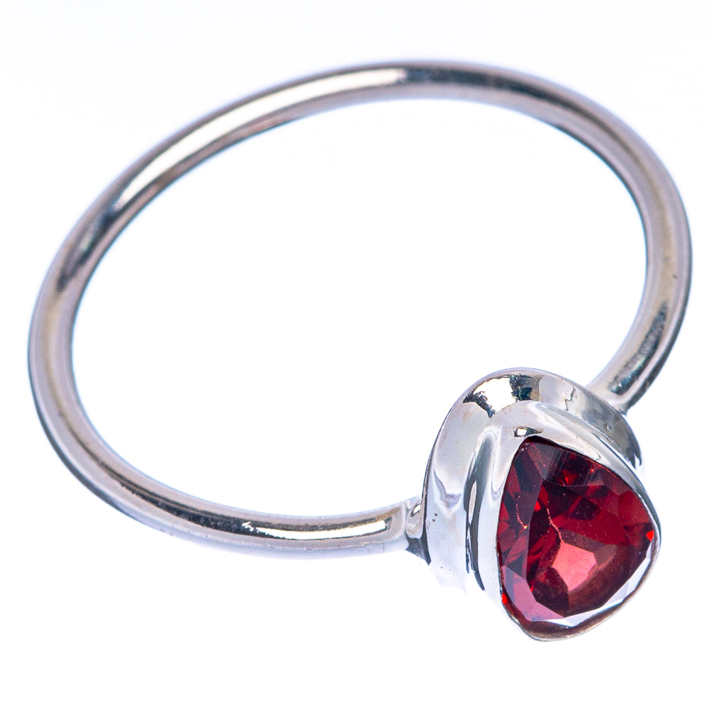 Garnet Dainty Ring Size 6.5 (925 Sterling Silver) R145000
