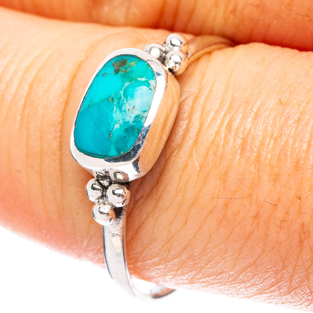 Rare Arizona Turquoise Ring Size 9.5 (925 Sterling Silver) R4949