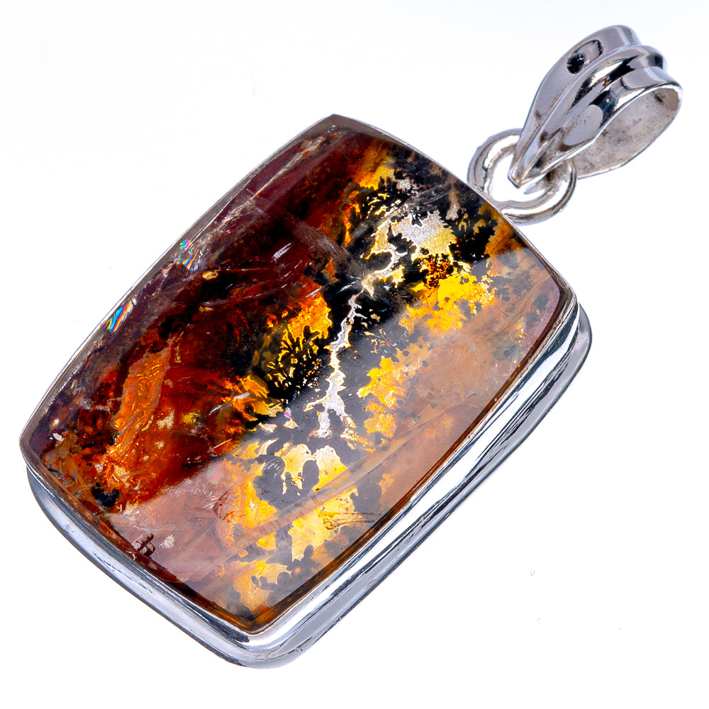Pilbara Jasper Pendant 1 1/2" (925 Sterling Silver) P40163