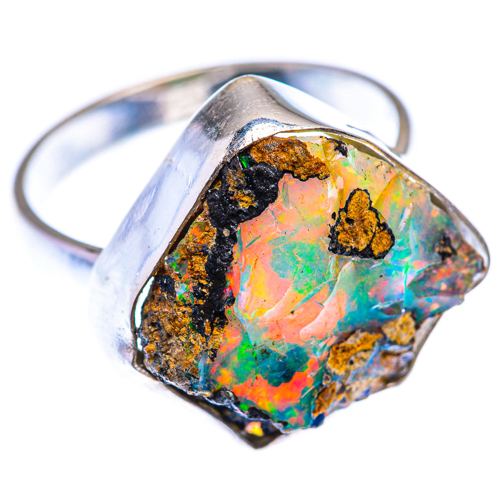 Raw Ethiopian Opal Ring Size 9.5 (925 Sterling Silver) RING140104