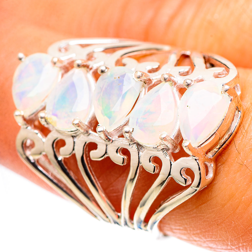 Ethiopian Opal Ring Size 7.5 (925 Sterling Silver) RING138840