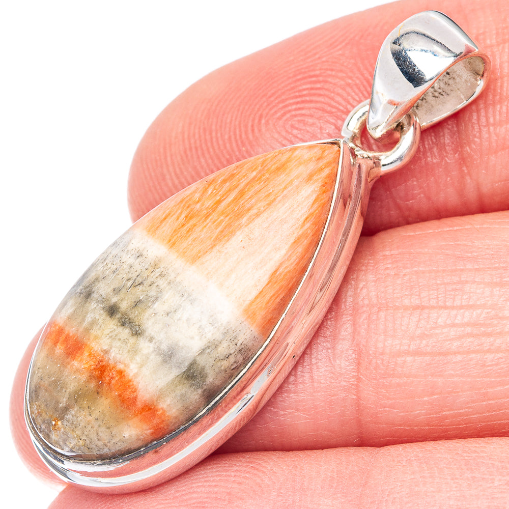 Celestobarite Pendant 1 1/2" (925 Sterling Silver) P40993