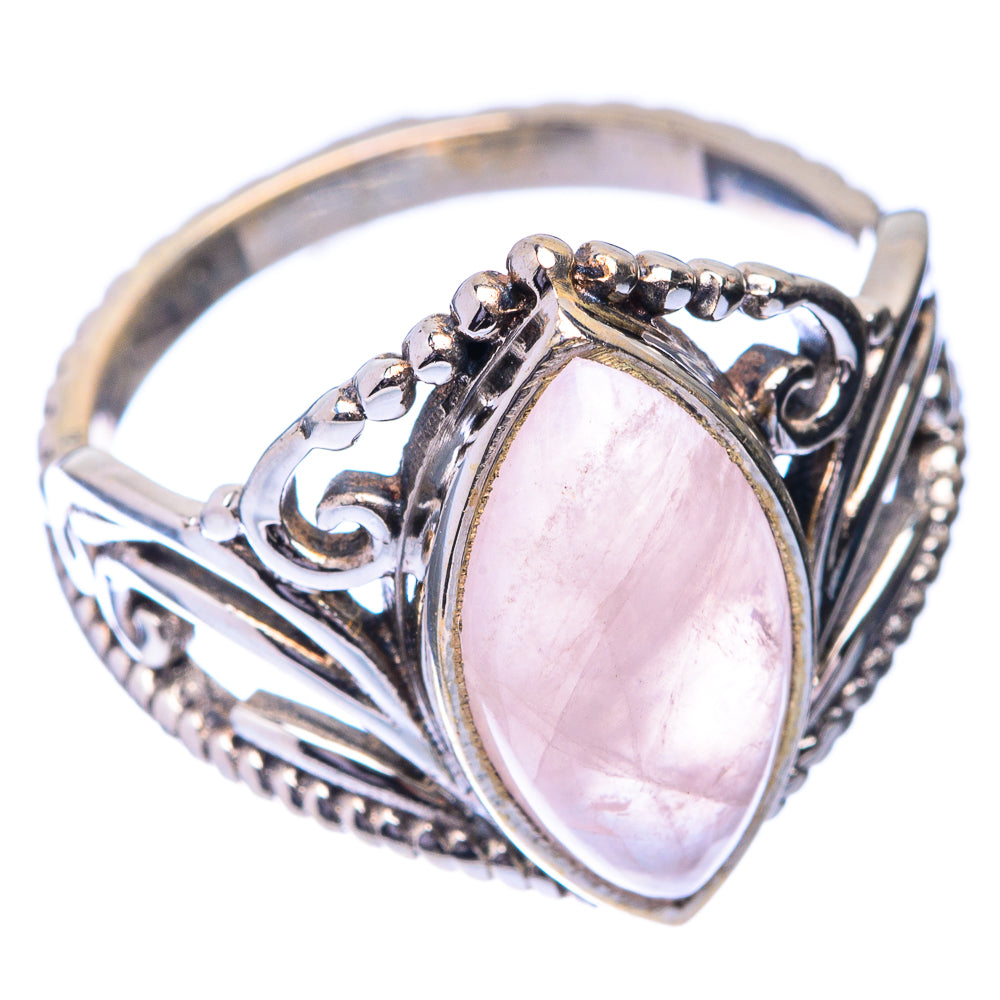 Rose Quartz Ring Size 9 (925 Sterling Silver) R141532