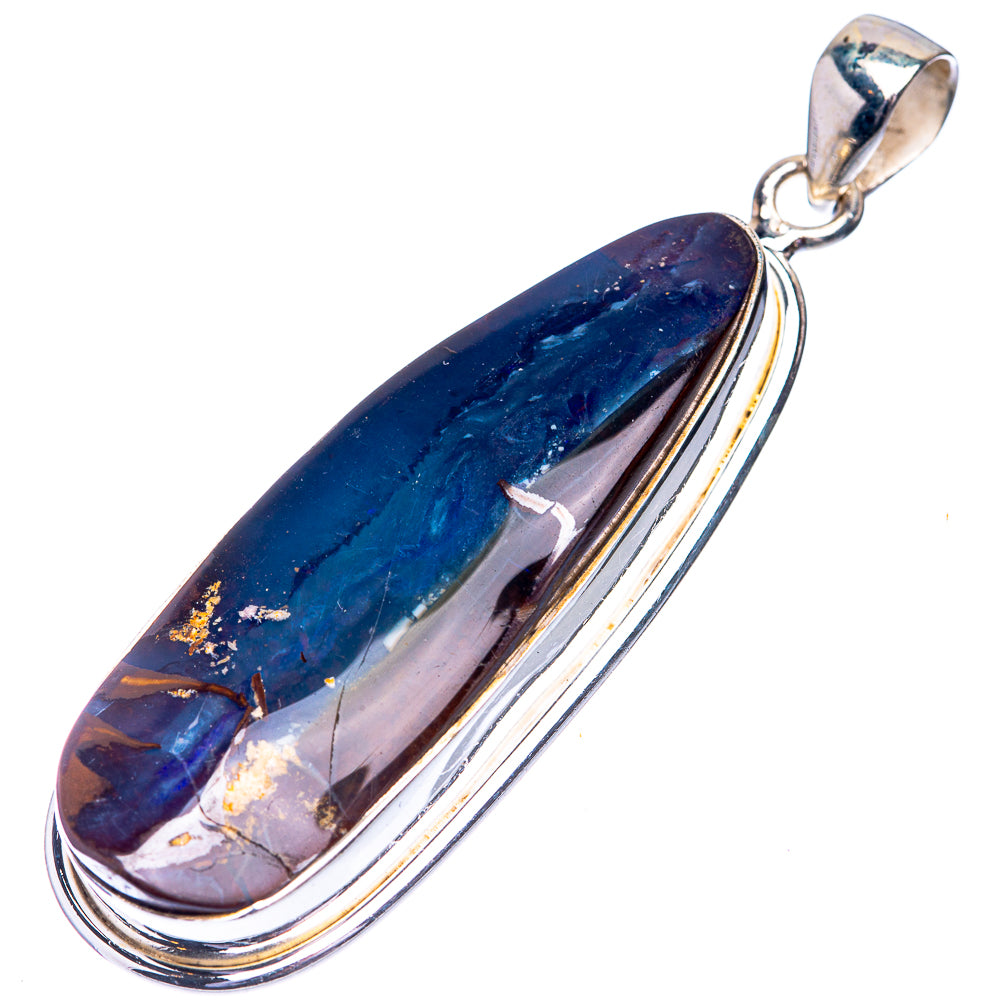 Boulder Opal Pendant 2 1/4" (925 Sterling Silver) P39252