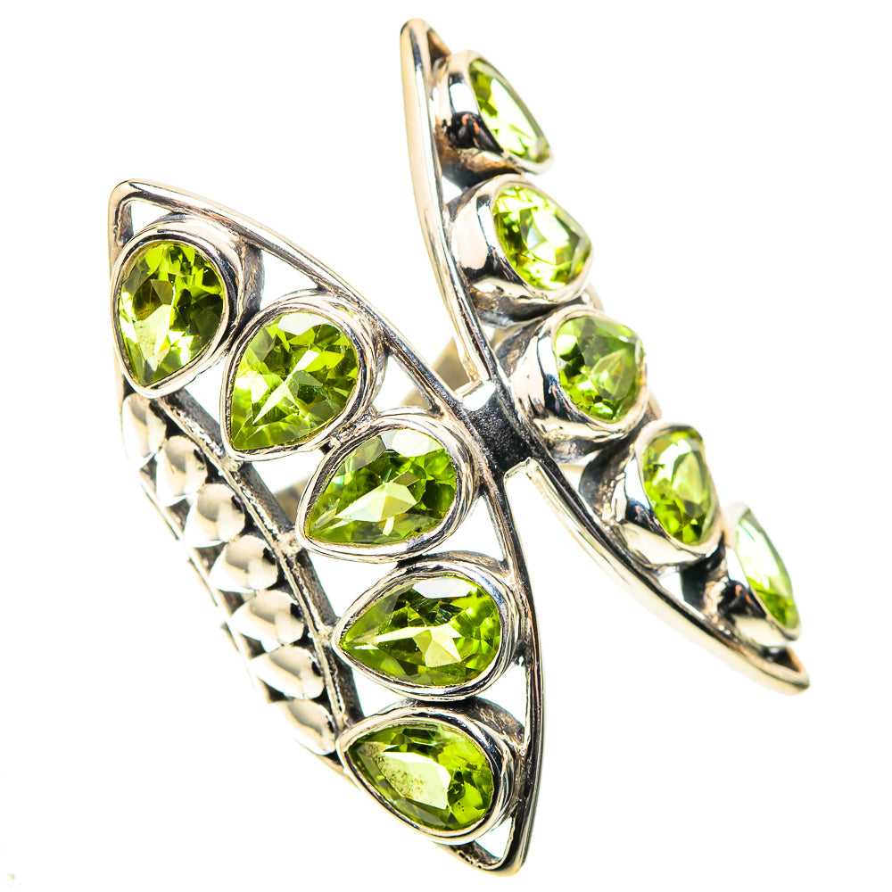 Large Peridot Ring Size 6 (925 Sterling Silver) RING138594