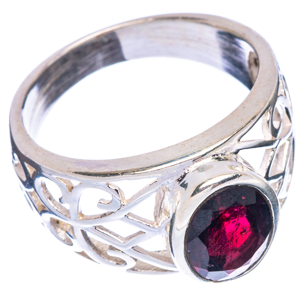 Garnet Ring Size 7 (925 Sterling Silver) R146922