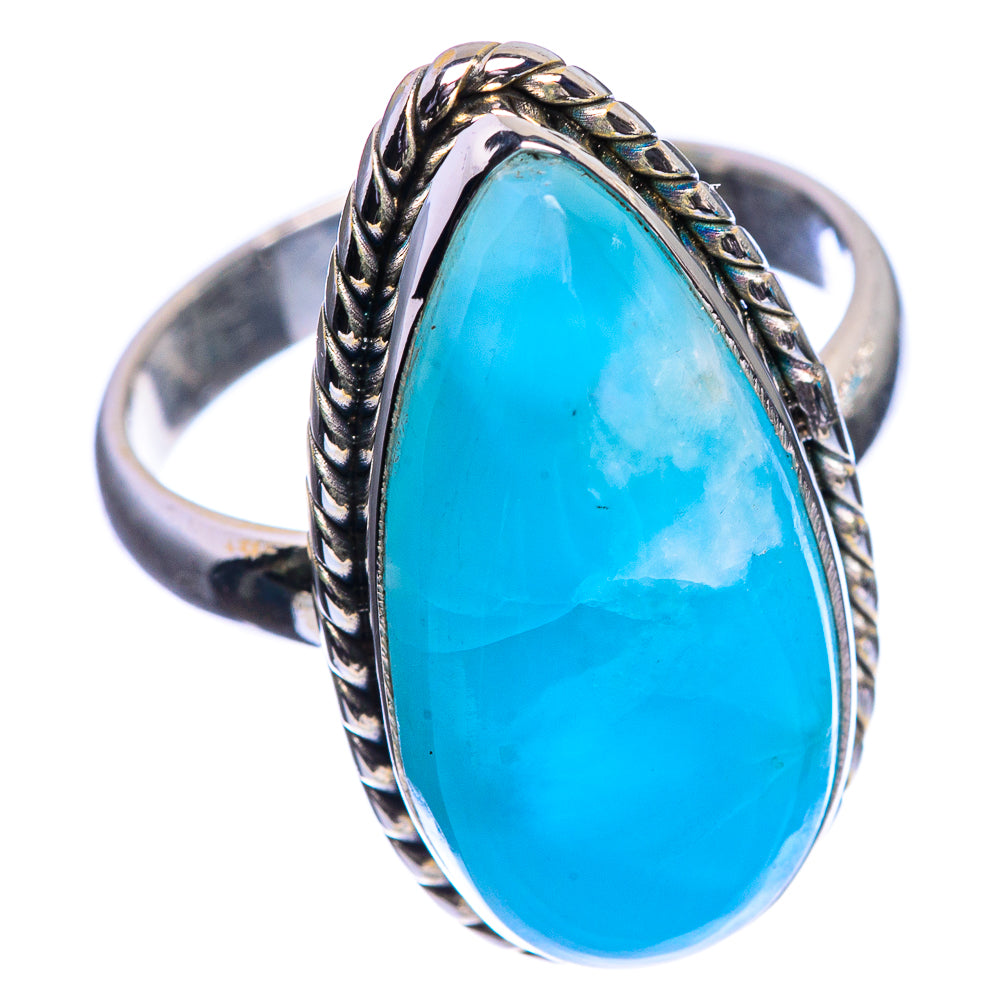 Larimar Ring Size 8.75 (925 Sterling Silver) R144139