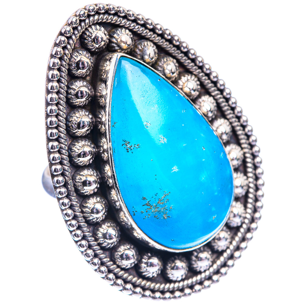 Large Smithsonite Ring Size 6.25 (925 Sterling Silver) R142334
