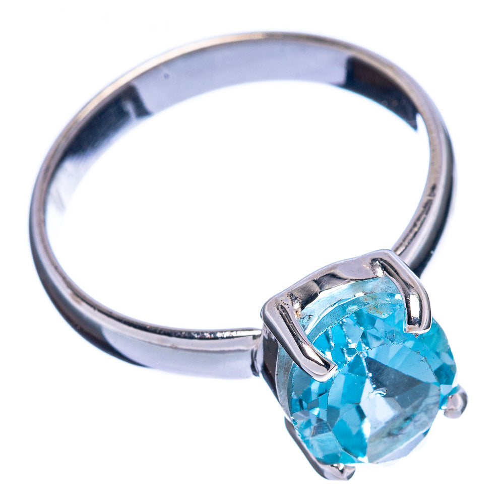 Blue Topaz Ring Size 7 (925 Sterling Silver) R146427