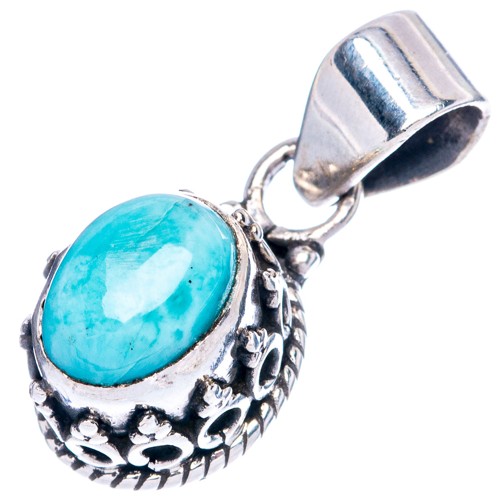 Larimar Pendants 7/8" (925 Sterling Silver) P42309
