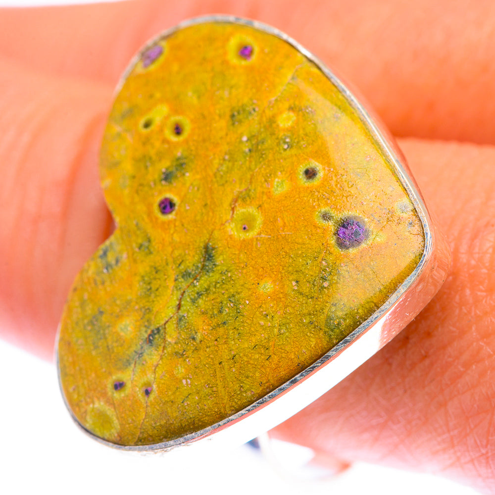 Large Atlantisite Ring Size 10 (925 Sterling Silver) RING140039