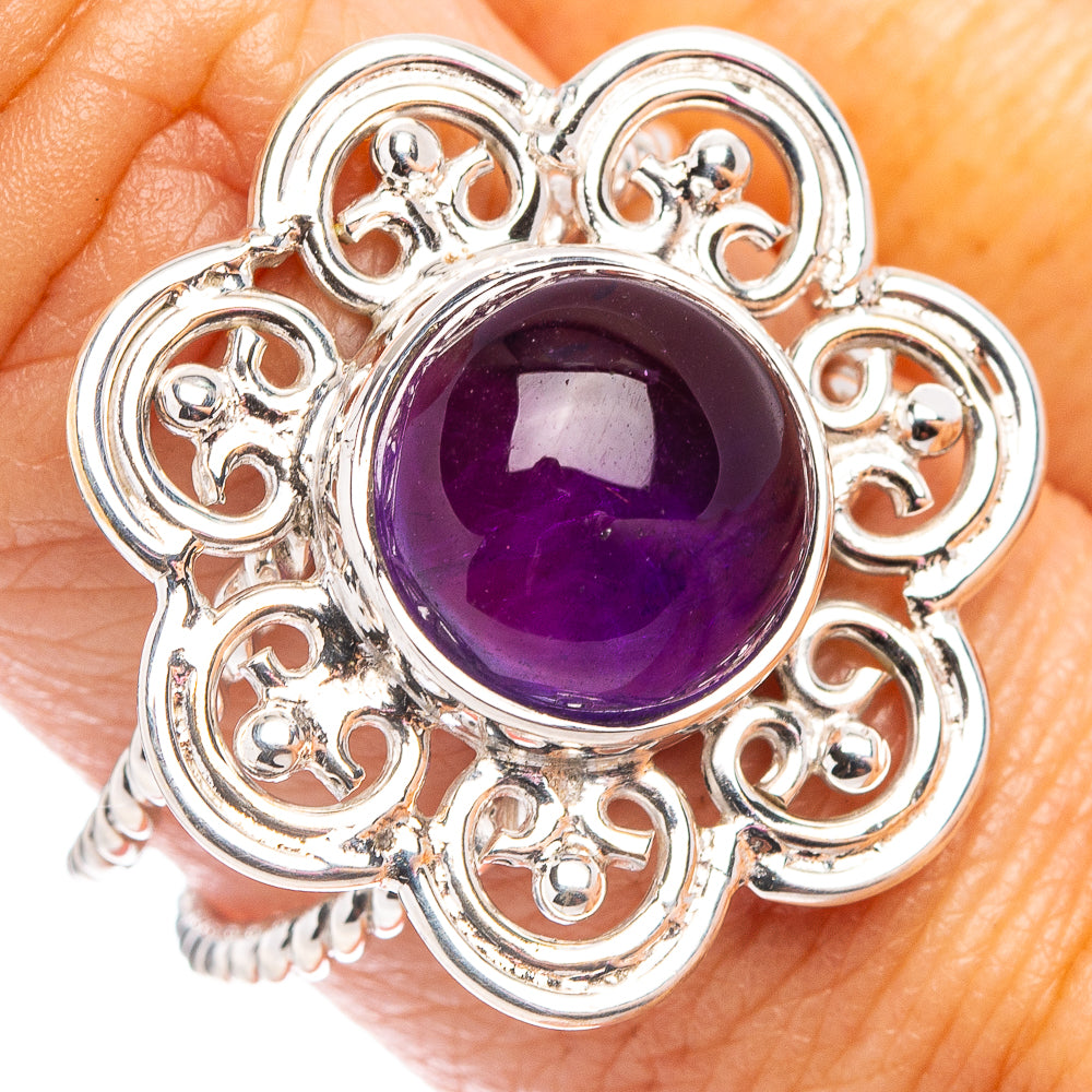 Premium Amethyst Ring Size 8.5 (.925 Sterling Silver)