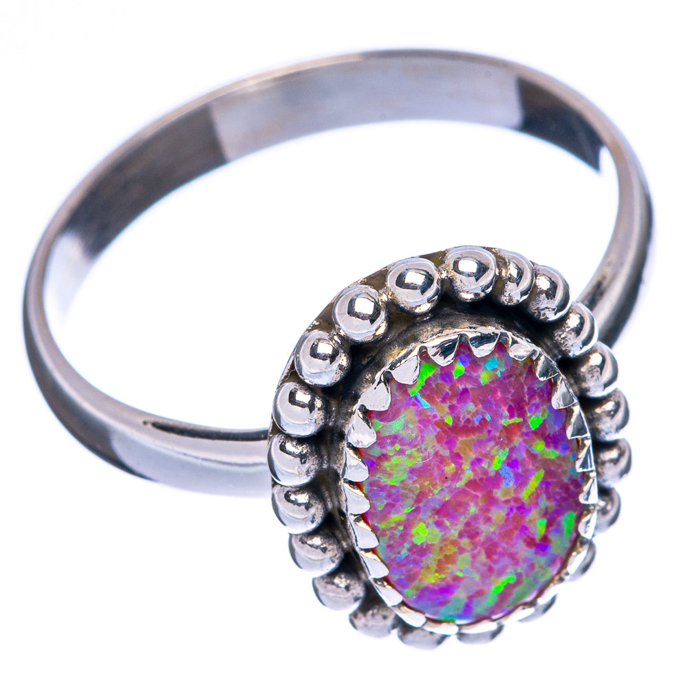 Synthetic Opal Ring Size 8.75 (925 Sterling Silver) R146202