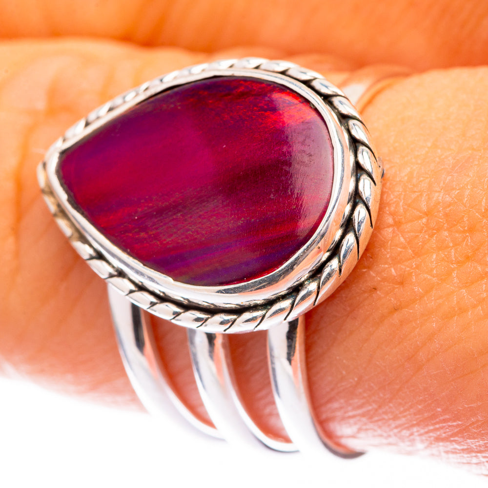 Aura Opal Ring Size 8.75 (925 Sterling Silver) R141523