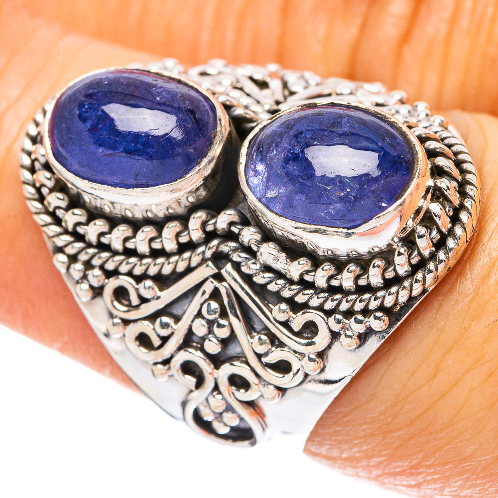Rare Tanzanite Ring Size 7.5 (925 Sterling Silver) R4236