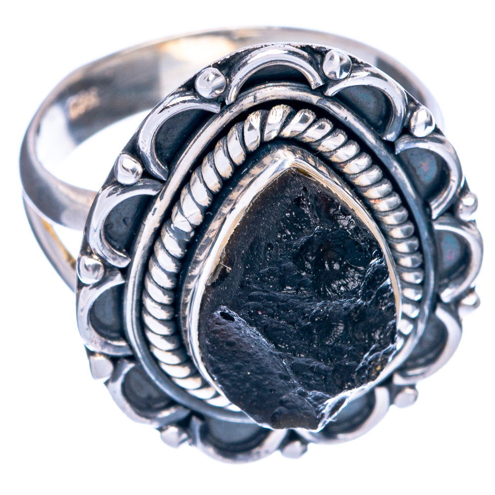 Tektite Ring Size 6 (925 Sterling Silver) R145333
