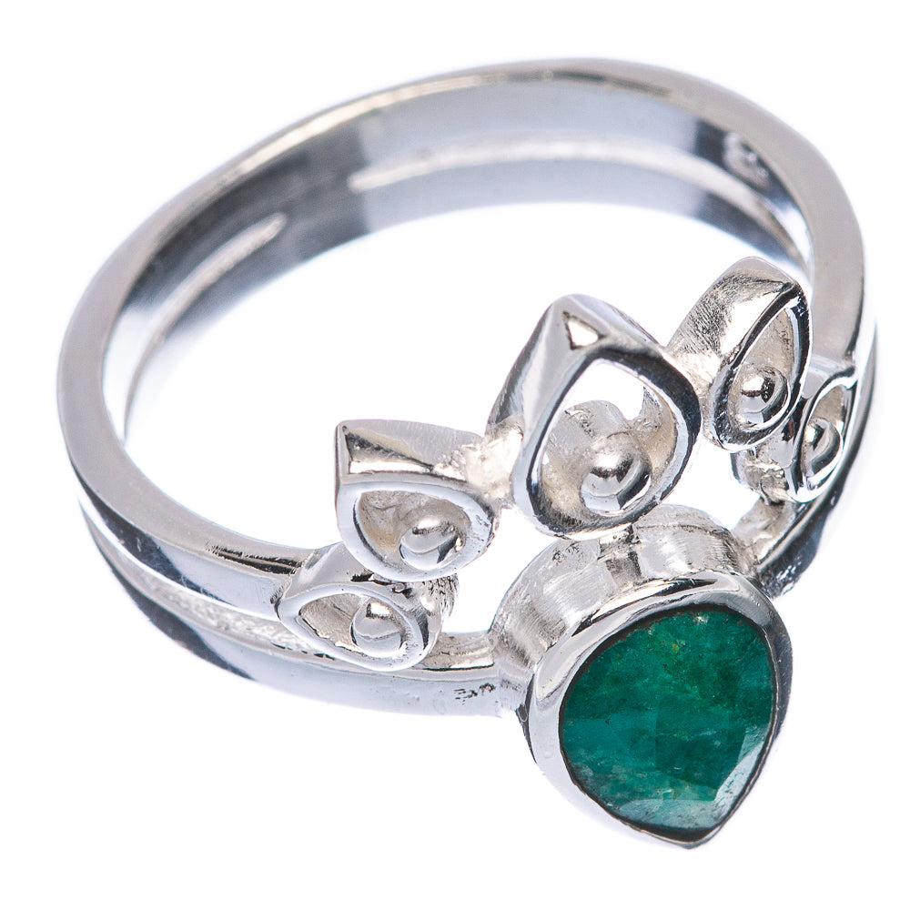 Emerald Dainty Ring Size 6 (925 Sterling Silver) R145830