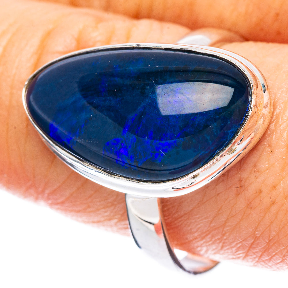 Rare Triplet Opal Ring Size 10 (925 Sterling Silver) R2500